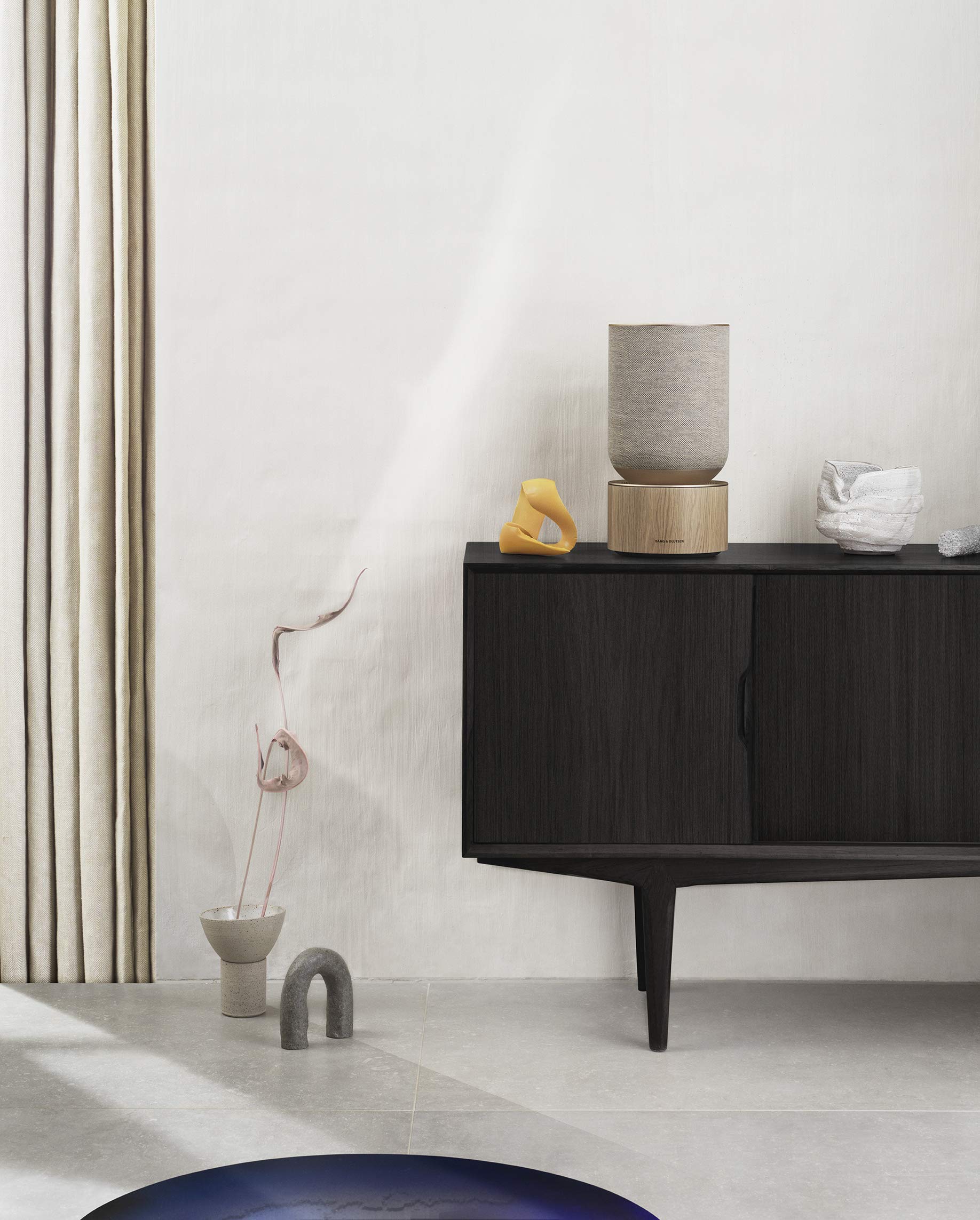Bang & Olufsen Beosound Balance Wireless Multiroom Speaker - Premium Natural Oak Wood Design for Home Audio | Perfect for Living Room, Bedroom & Office Entertainment