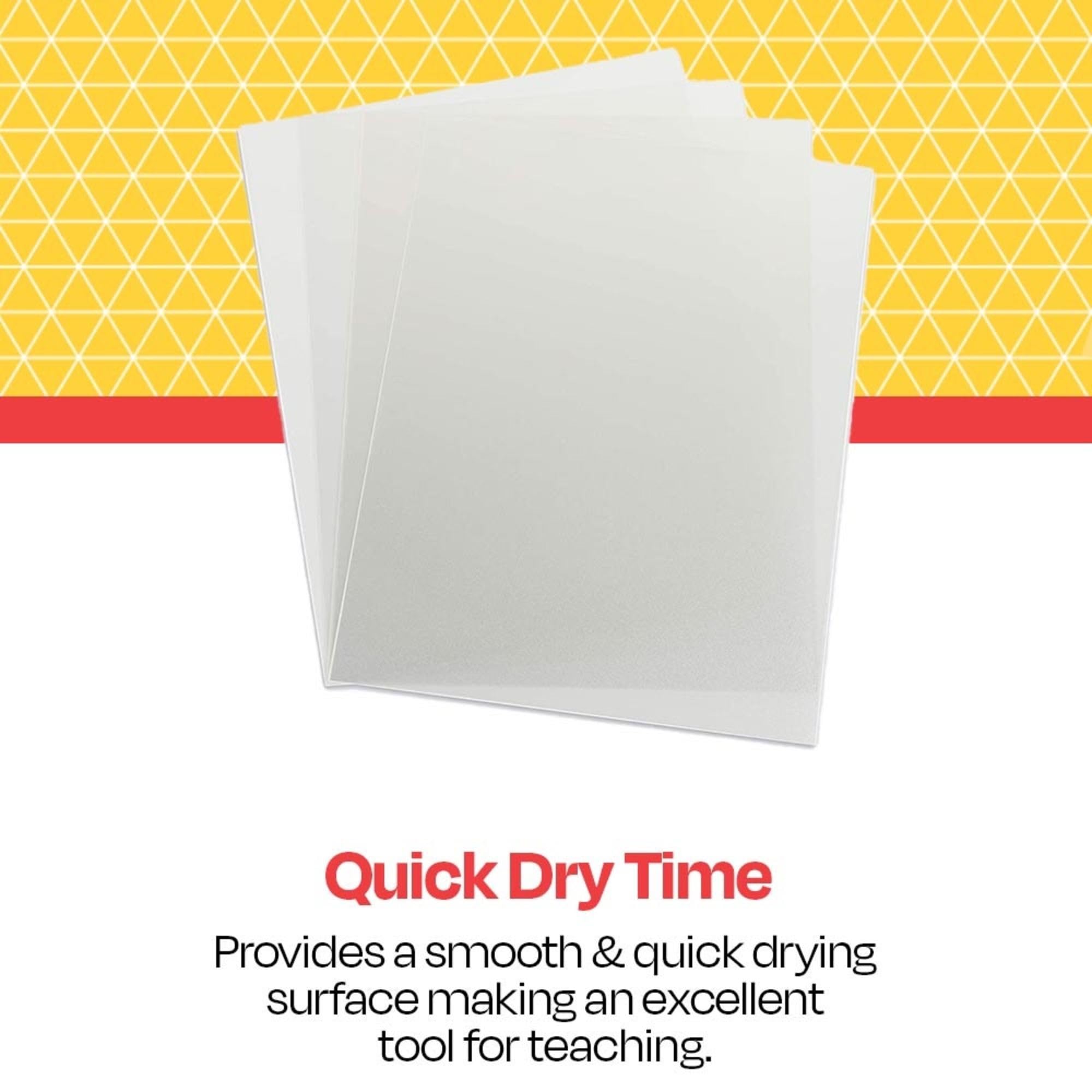 School Smart Copier Transparency Film - 8.5 x 11 Inches, 100 Sheets Pack - Ideal for Overhead Projectors, Presentations, and Classroom Activities