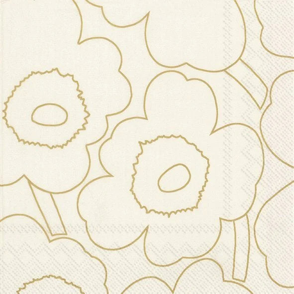 Marimekko Luncheon Paper Napkins - Premium Disposable Napkins for Parties, Weddings & Dining - Stylish & Eco-Friendly Tableware