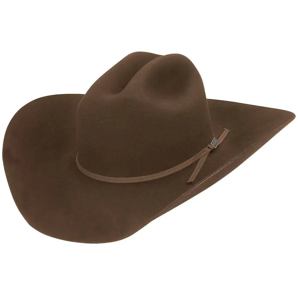 Larry Mahan's Go Round 4X Fur Felt Cowboy Hat for Men - Western Rodeo Style Hat - Durable & Comfortable for Outdoor Ranchers, Riders & Country Events
