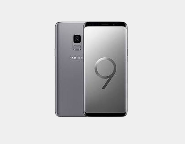 Samsung Galaxy S9 G960F 64GB GSM Unlocked Smartphone - 4GB RAM, Dual SIM, Midnight Grey - Perfect for Travel, Business & Gaming