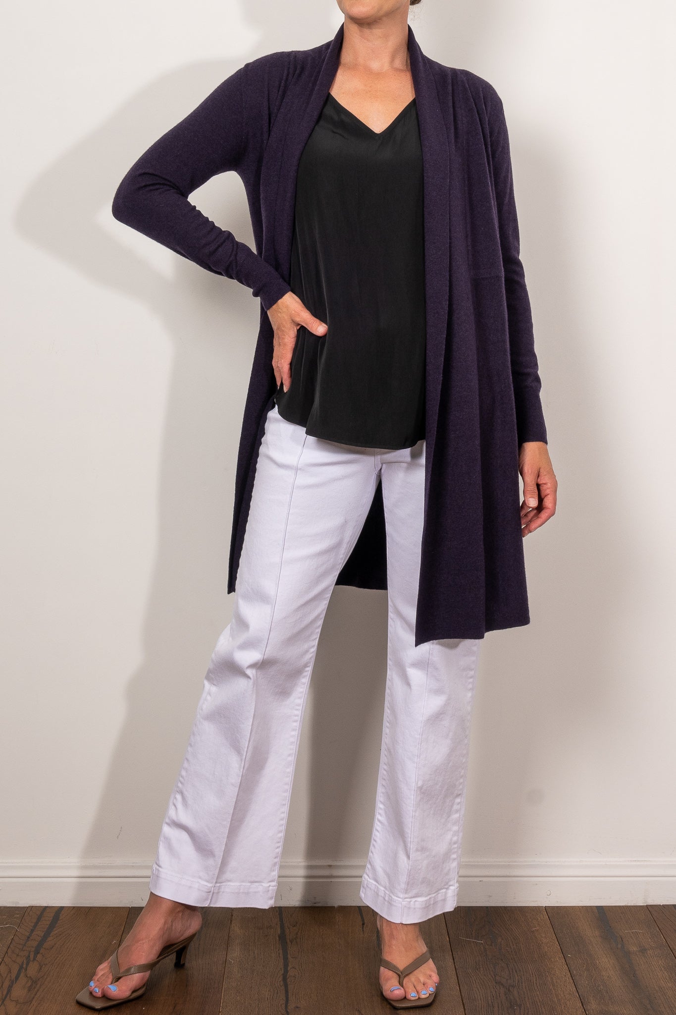 Bridge & Lord Emily Edge To Edge Cardigan - Women's Lightweight Open Front Knit Sweater for Fall & Winter | Perfect for Office, Casual Outfits & Layering