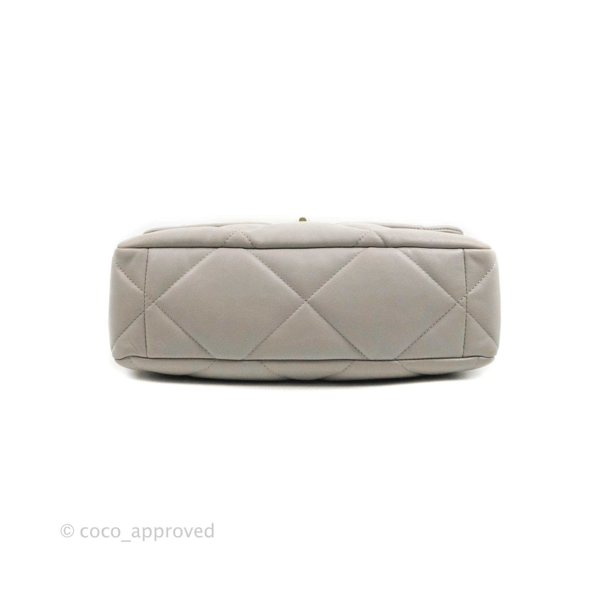 Chanel 19 Medium Grey Mixed Hardware Flap Bag - Luxury Designer Handbag for Women | Perfect for Work, Evening Events & Everyday Use
