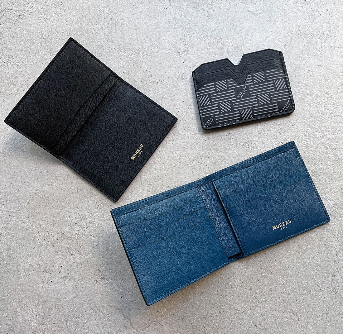 6 CC Slim Leather Billfold Wallet for Men - Black | RFID Blocking | Perfect for Everyday Carry & Travel