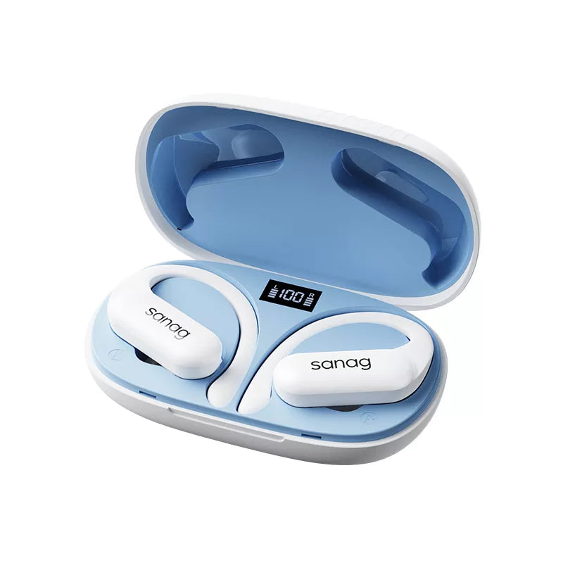 Sanag Z22S Pro Wireless Bluetooth Earbuds with Ear Hook - Sweatproof Sport Earphones for Running, Gym & Workout | HD Sound, Long Battery Life