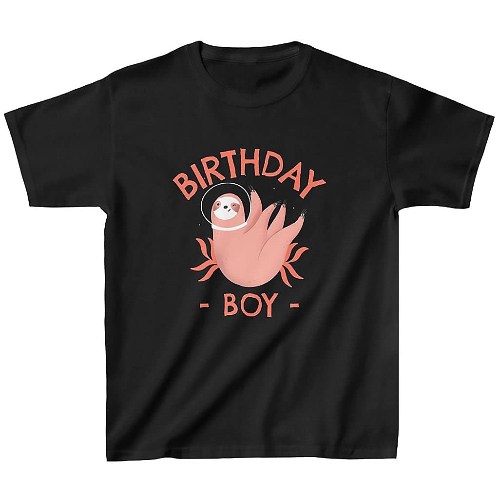 Funny Sloth Birthday Shirt for Boys - Perfect Gift for Birthday Parties