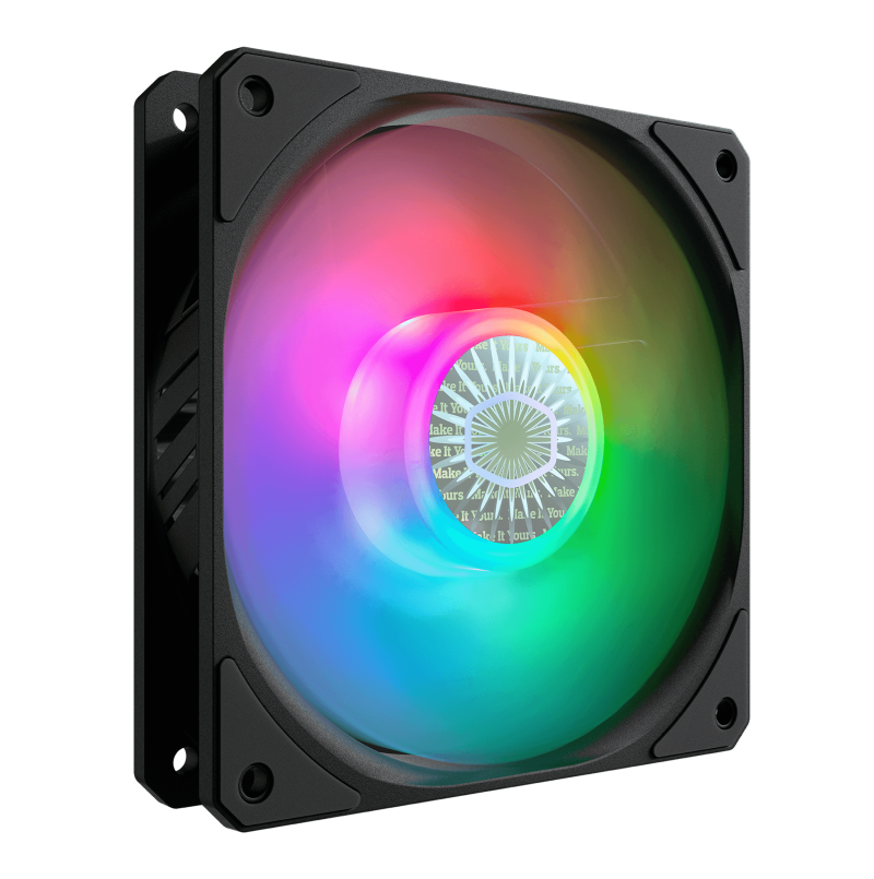 Cooler Master MFX B2DN 183PA R1 CM SickleFlow 120 ARGB 3-in-1 Fan Kit with Controller - 2 Year Warranty - High Performance RGB PC Cooling for Gaming Rigs & PC Builds
