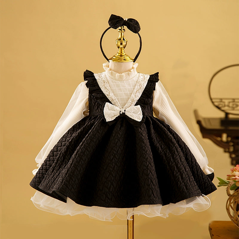 Adorable Baby Girl New Year Dress - Elegant Pageant & First Communion Gown for Toddlers | Perfect for Holidays, Special Occasions & Photoshoots