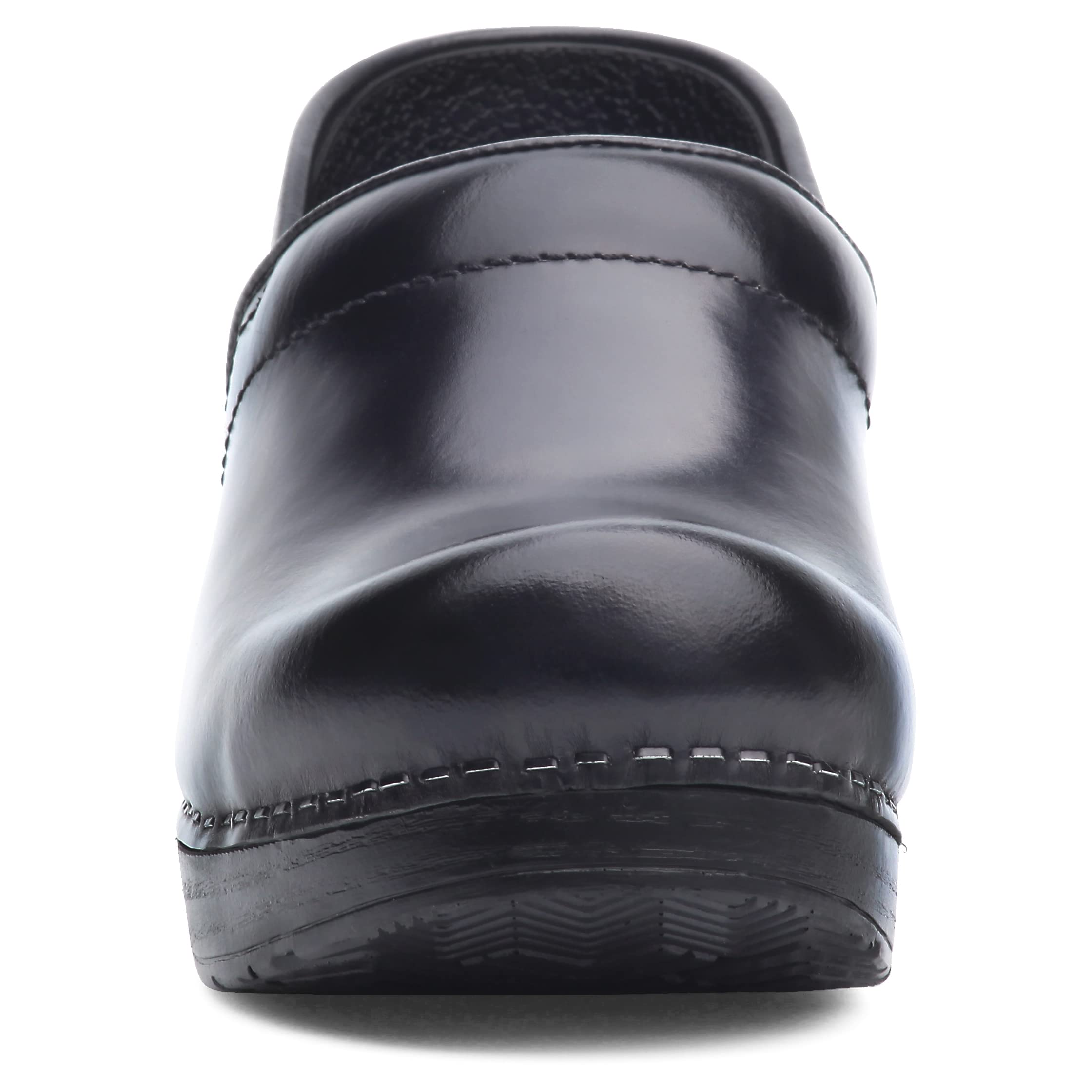 Dansko Men's Professional Clog - Slip-Resistant Work Shoes for Nurses, Chefs & Service Industry - Comfortable Leather Clogs for Healthcare, Kitchen & Hospitality Workers