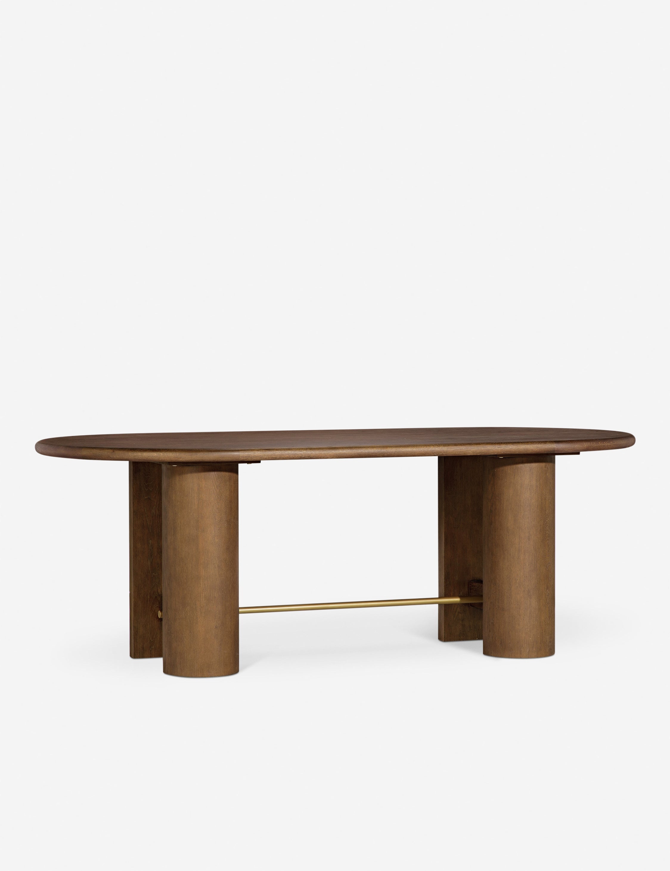 Brooks Dining Table by Black Birch Homes x Co House Designs – Modern Farmhouse Style Wooden Dining Table for Kitchen, Dining Room & Entertaining