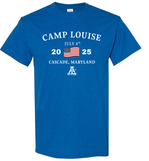 Louise Short Sleeve T-Shirt - Patriotic July 4th American Flag Graphic Tee for Women | Perfect for Independence Day Celebrations, BBQ Parties & Summer Outfits