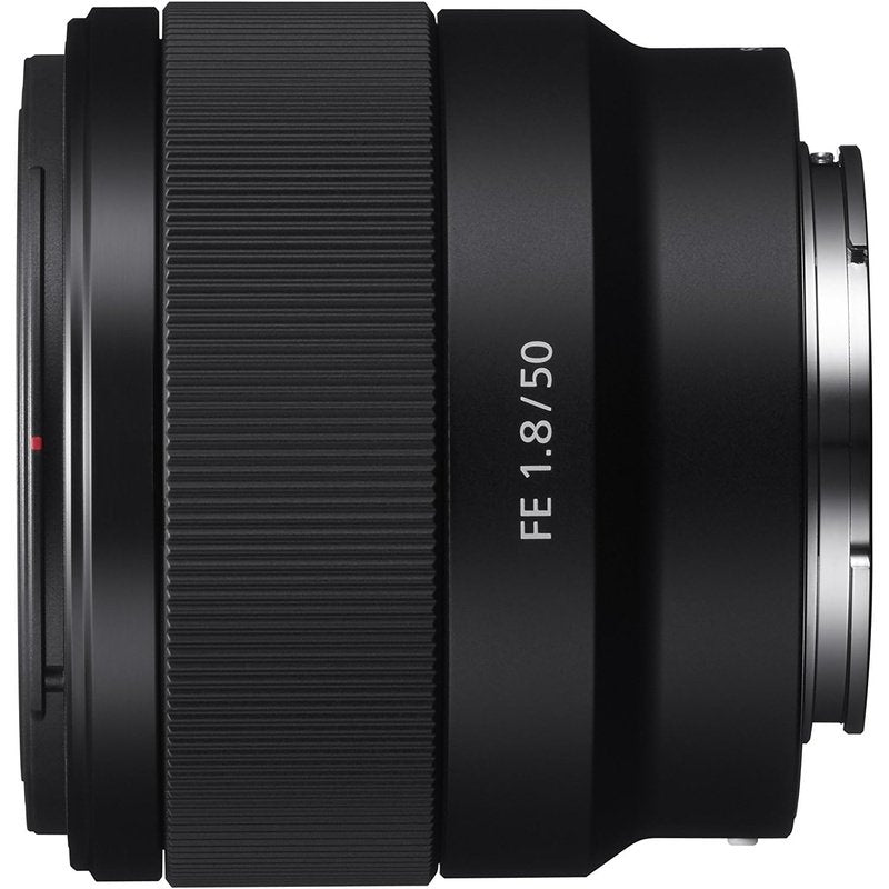 Sony FE 50mm F1.8 Full Frame Standard Prime Lens (SEL50F18F/2) for Portrait, Street & Low Light Photography - Compatible with Sony E-Mount Cameras