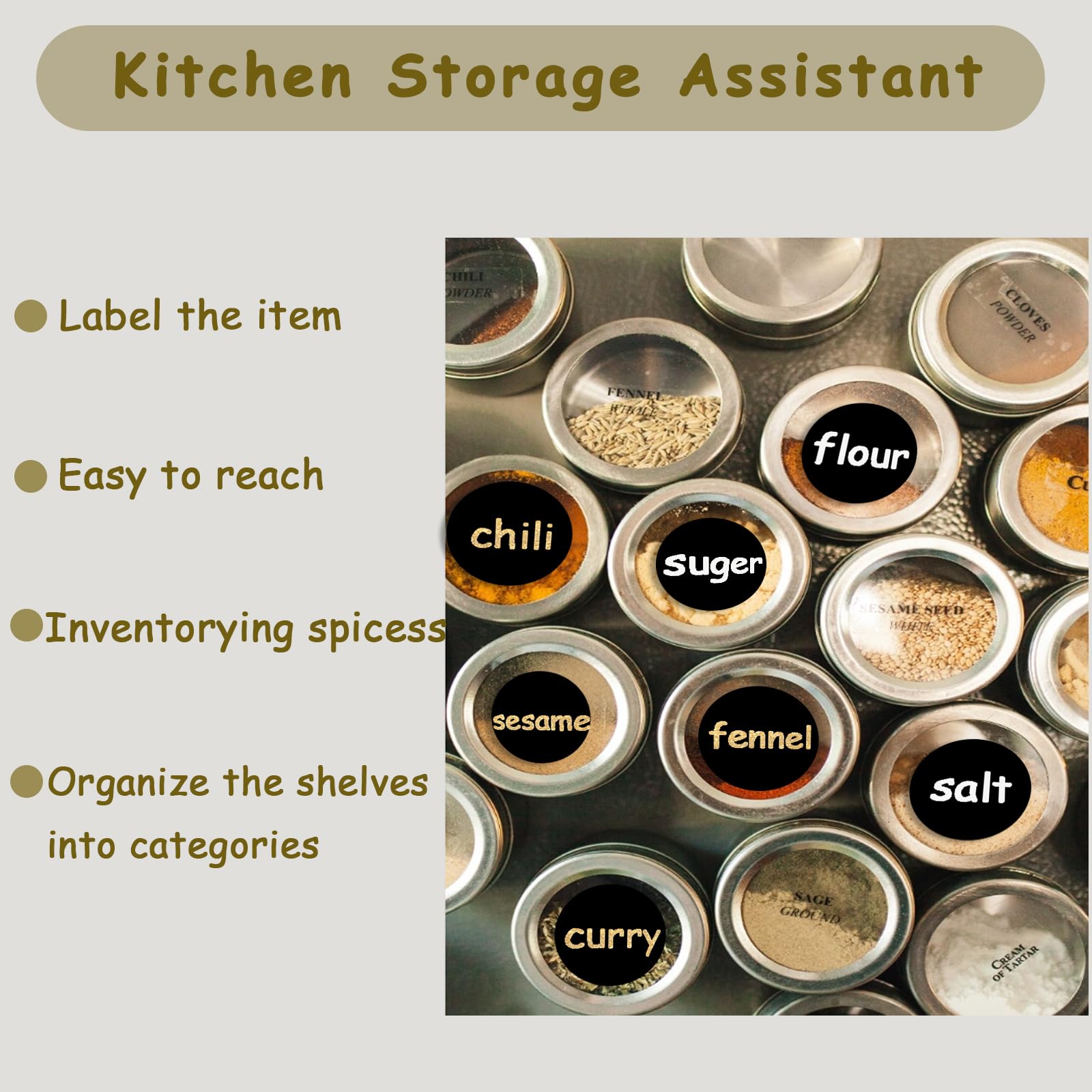 96 Pcs Reusable Waterproof Chalkboard Labels for Storage Bins, Food Containers & Jars - Includes 2 Liquid Chalk Markers - Perfect for Pantry Organization, Spice Jars & Home Storage Solutions