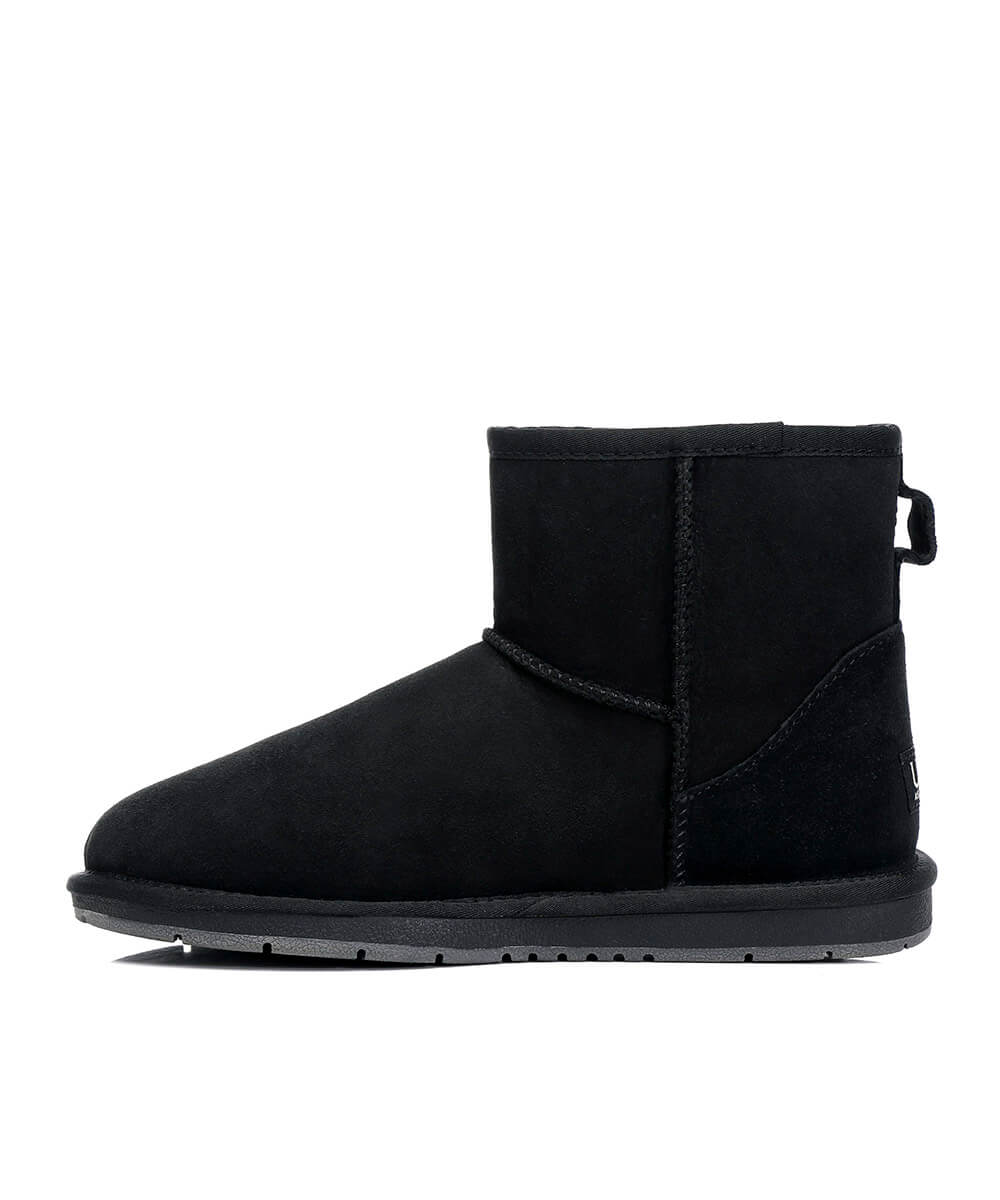 Men's UGG Classic Luxe Mini Boots - Genuine Sheepskin Winter Boots for Men | Cozy & Waterproof Snow Boots for Cold Weather, Hiking & Outdoor Activities