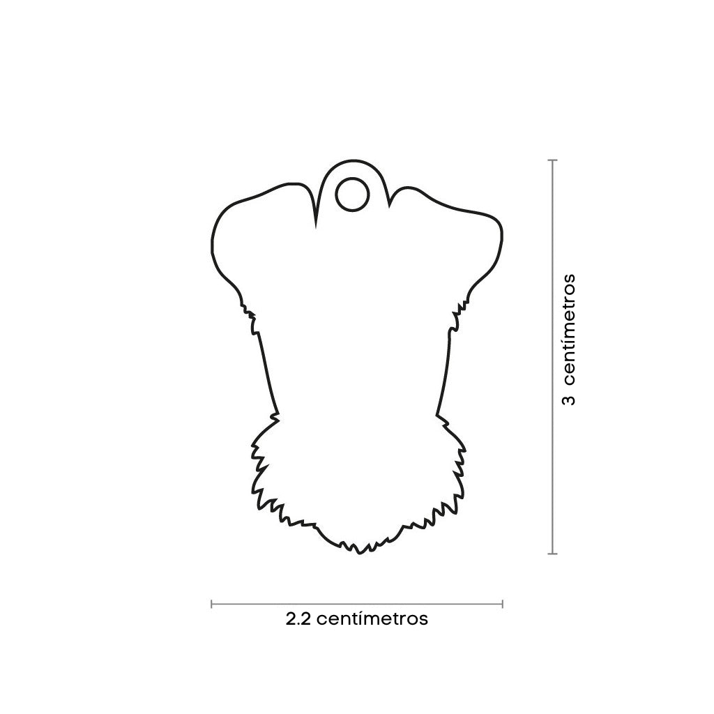 Custom Airedale Terrier Dog ID Tag - Personalized Pet Name Plate for Collars - Perfect for Pet Safety, Travel & Daily Walks