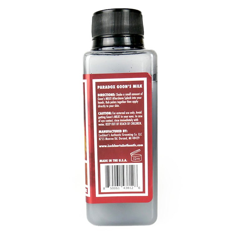 Lockhart's Paradox Goon's Milk Aftershave Splash for Men - Refreshing Post-Shave Balm with Soothing Ingredients - Perfect for Daily Shaving Routine & Grooming Essentials