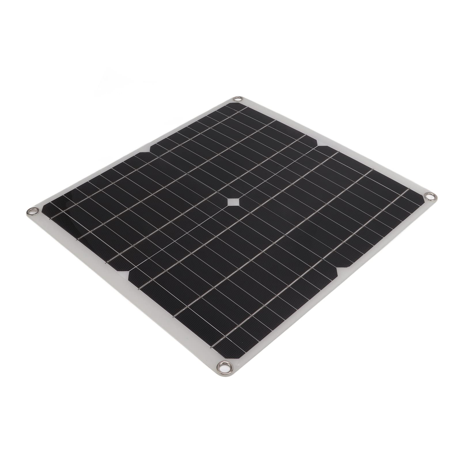 25W 18V Solar Panel Kit - Waterproof & High Efficiency for Outdoor Activities, Mobile Power Supplies, Laptops, Camping, Hiking & Emergency Power Backup