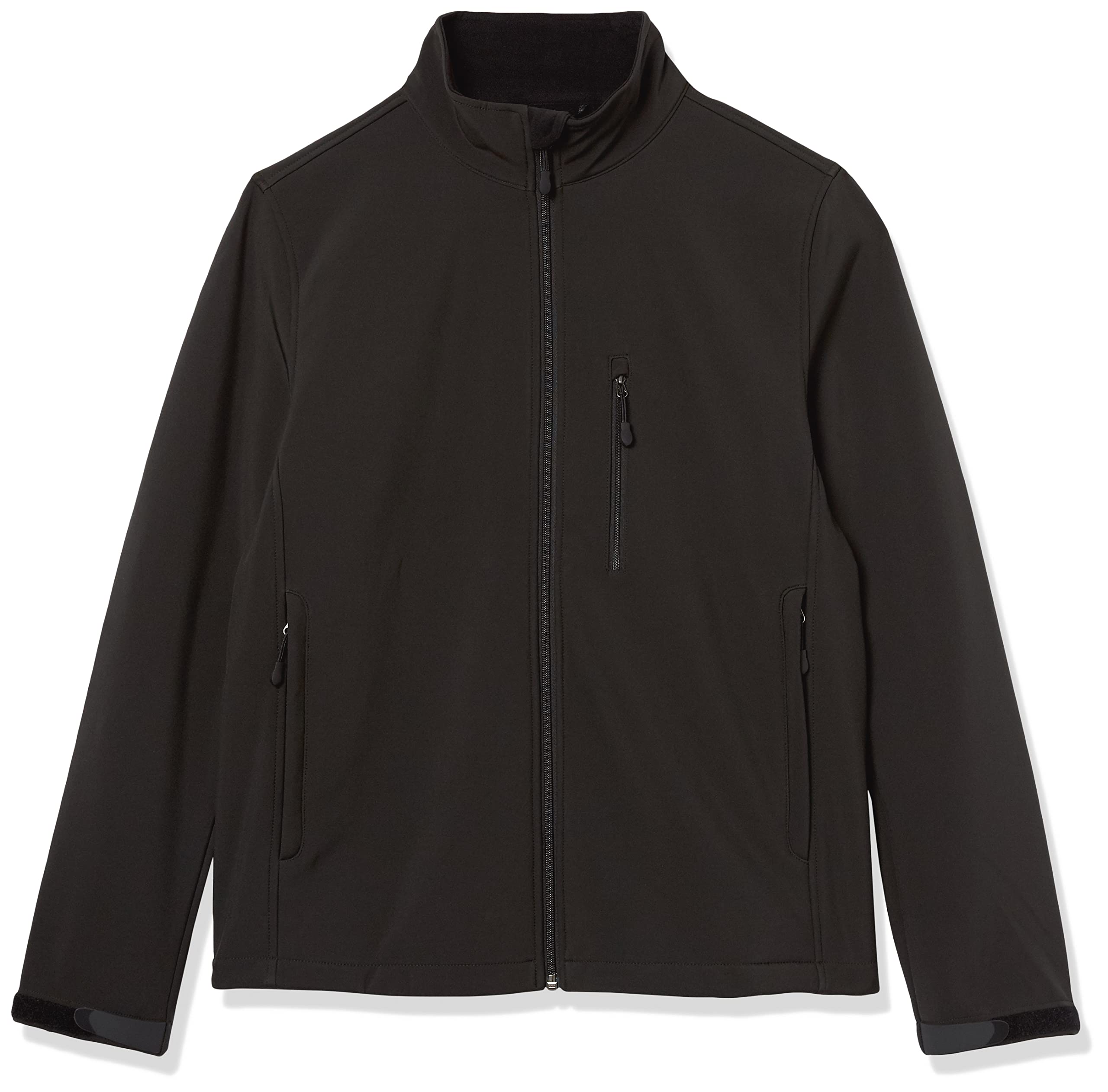 Amazon Essentials Men's Water-Resistant Softshell Jacket - Lightweight Windproof Outdoor Jacket for Hiking, Camping & Everyday Wear