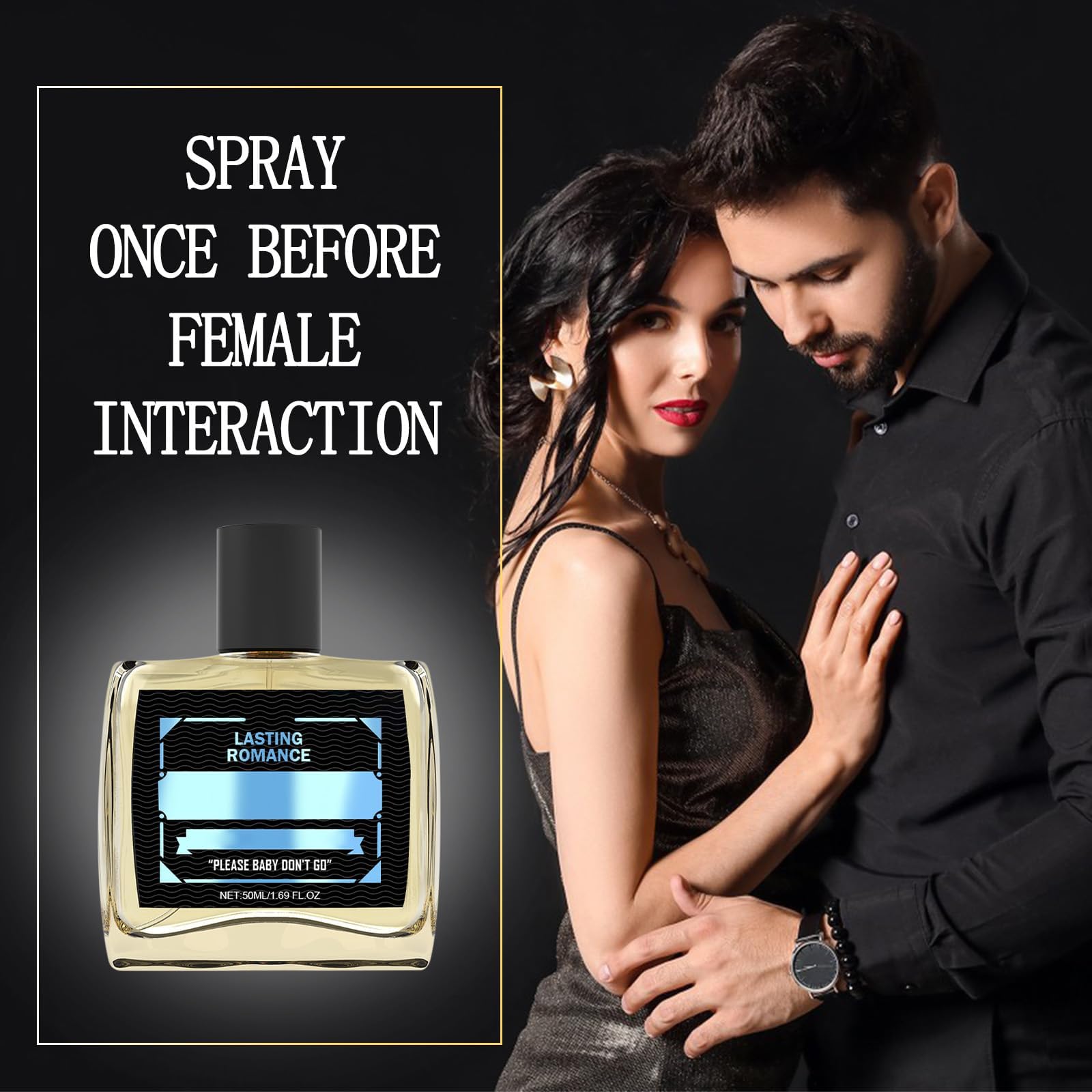Her Loss Cologne for Men - Premium Pheromone Perfume with Long-Lasting Fragrance (1.71 FL Oz) - Perfect for Date Nights, Special Occasions & Everyday Confidence Boost