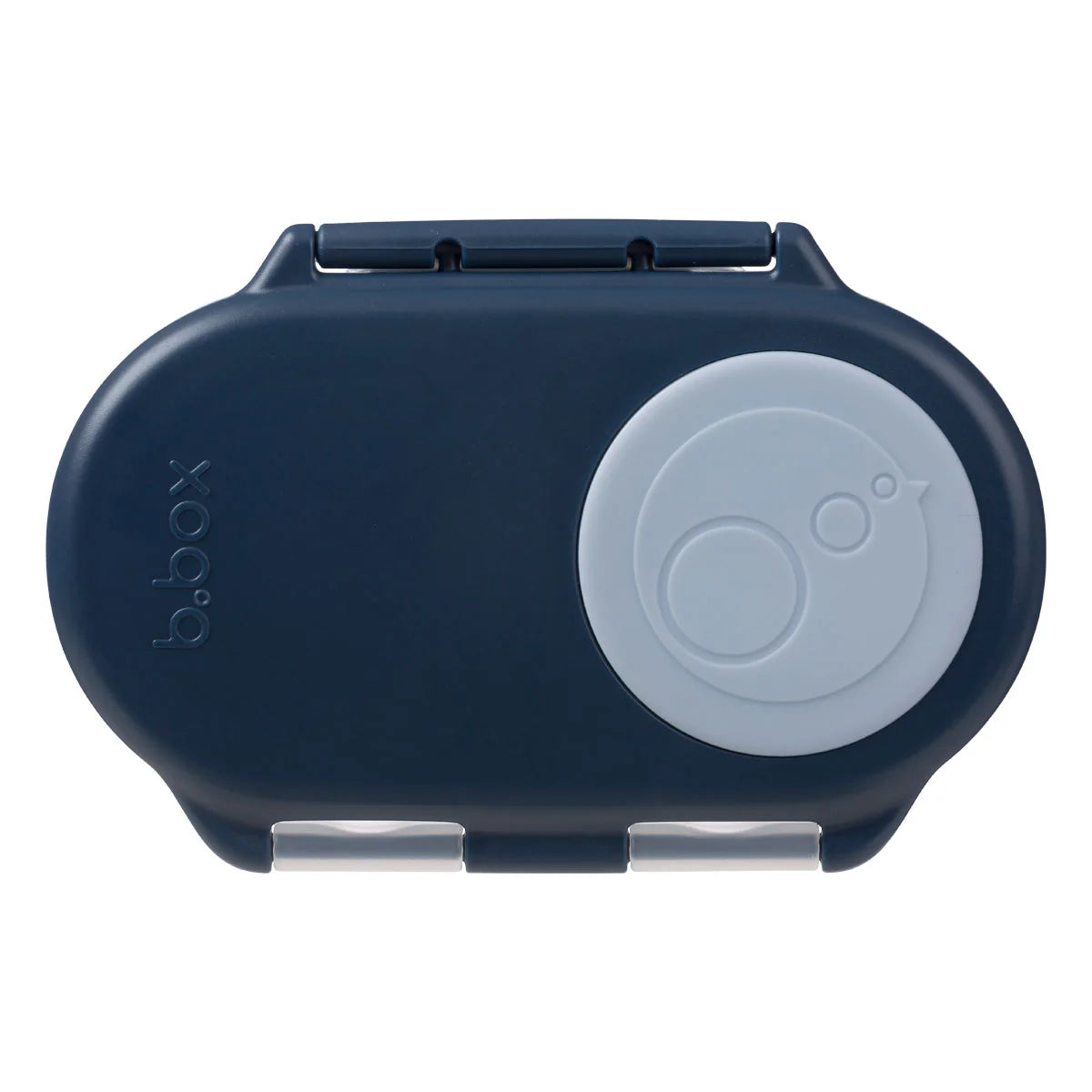 b.box Snack Box for Kids - Leak Proof & Spill Proof Food Container with Lid - Perfect for School Lunches, Travel & On-the-Go Snacks (Midnight Blue)