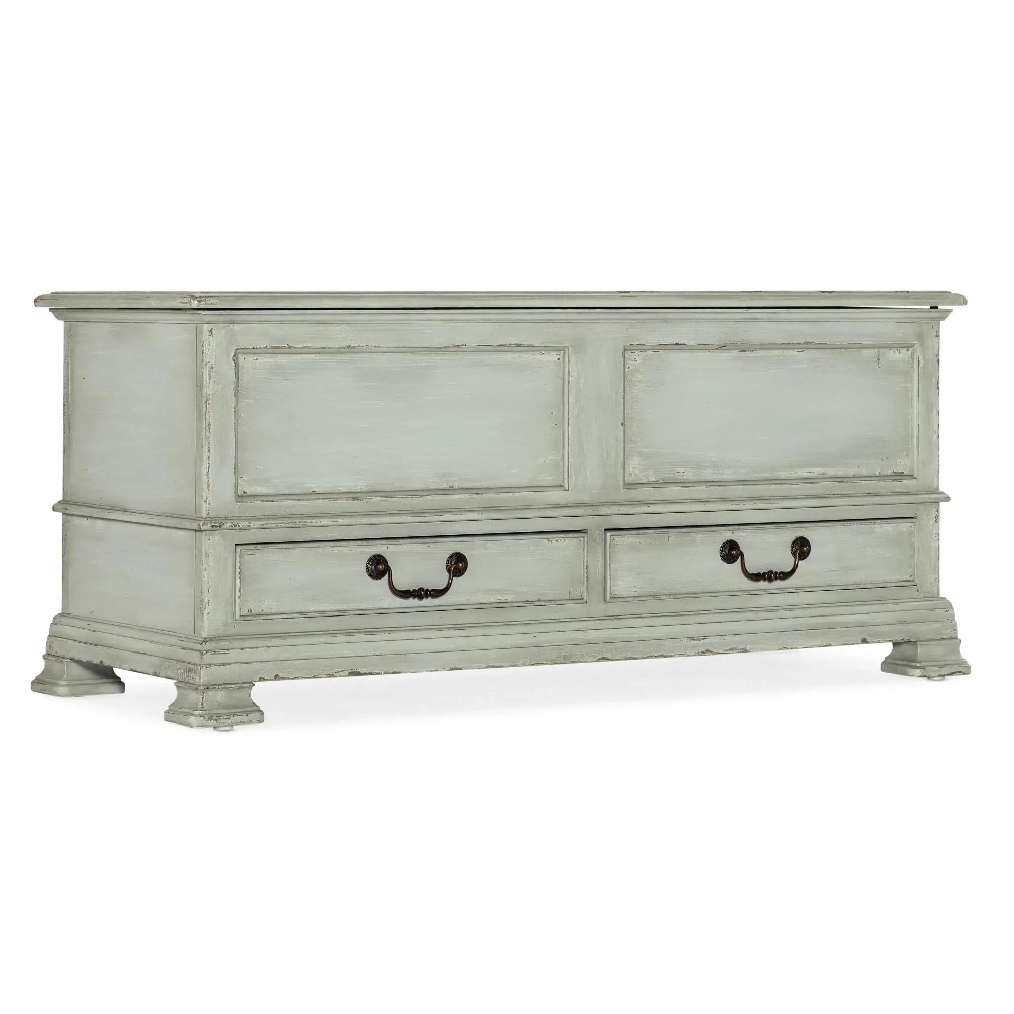 Charleston Blanket Chest - Stylish Wooden Storage Chest for Blankets, Linens & Home Decor | Perfect for Bedroom, Living Room & Nursery Organization