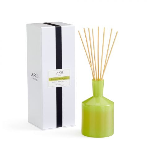 LAFCO Rosemary Eucalyptus Scented Candle - Aromatherapy Home Decor for Relaxation, Stress Relief & Spa Atmosphere | Perfect for Bathroom, Bedroom & Living Room