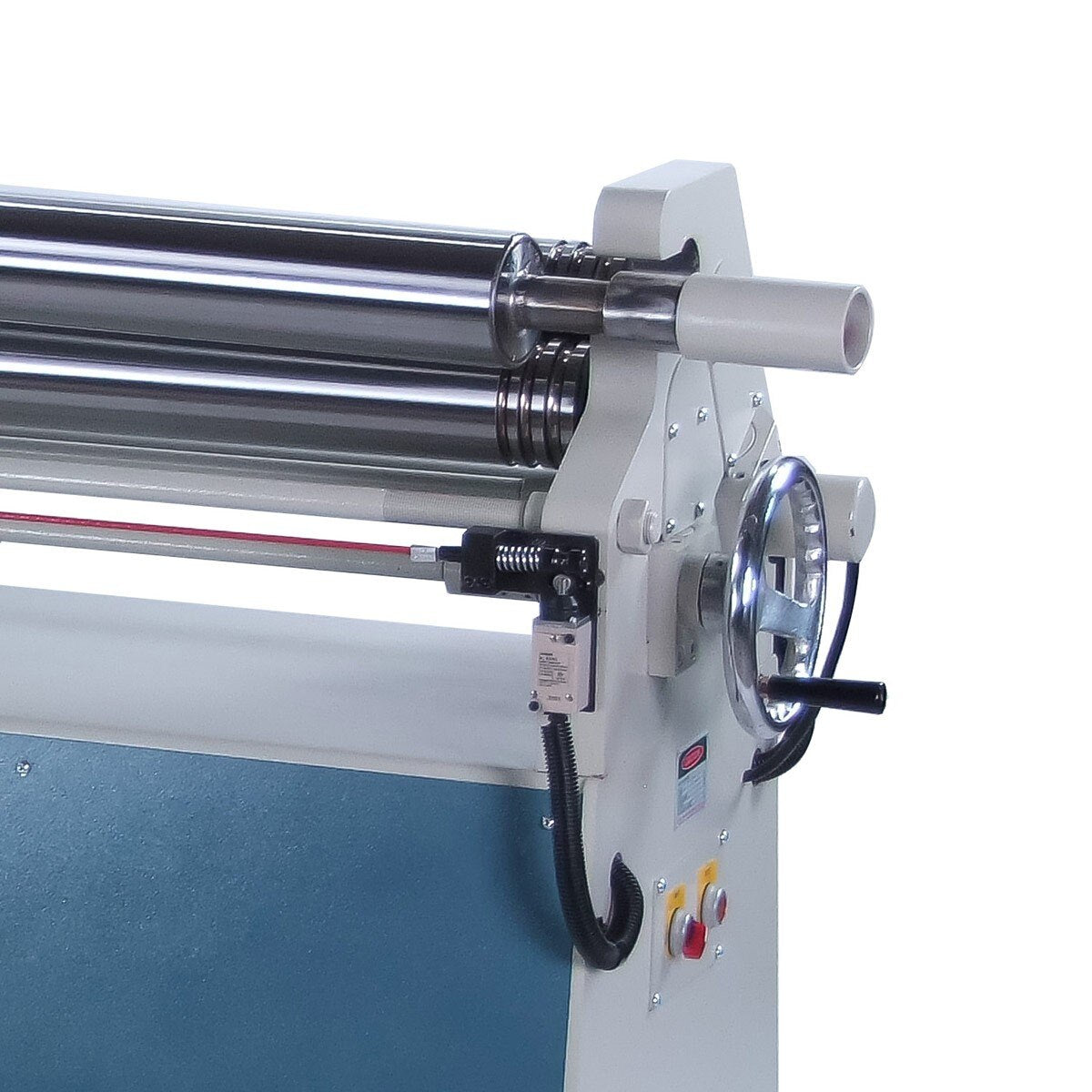 Baileigh Industrial BA9 1006521 Plate Roll PR 413 - Heavy Duty Metal Bending Machine for Sheet Metal Fabrication | Perfect for Workshops, Construction Sites & Metalworking Projects