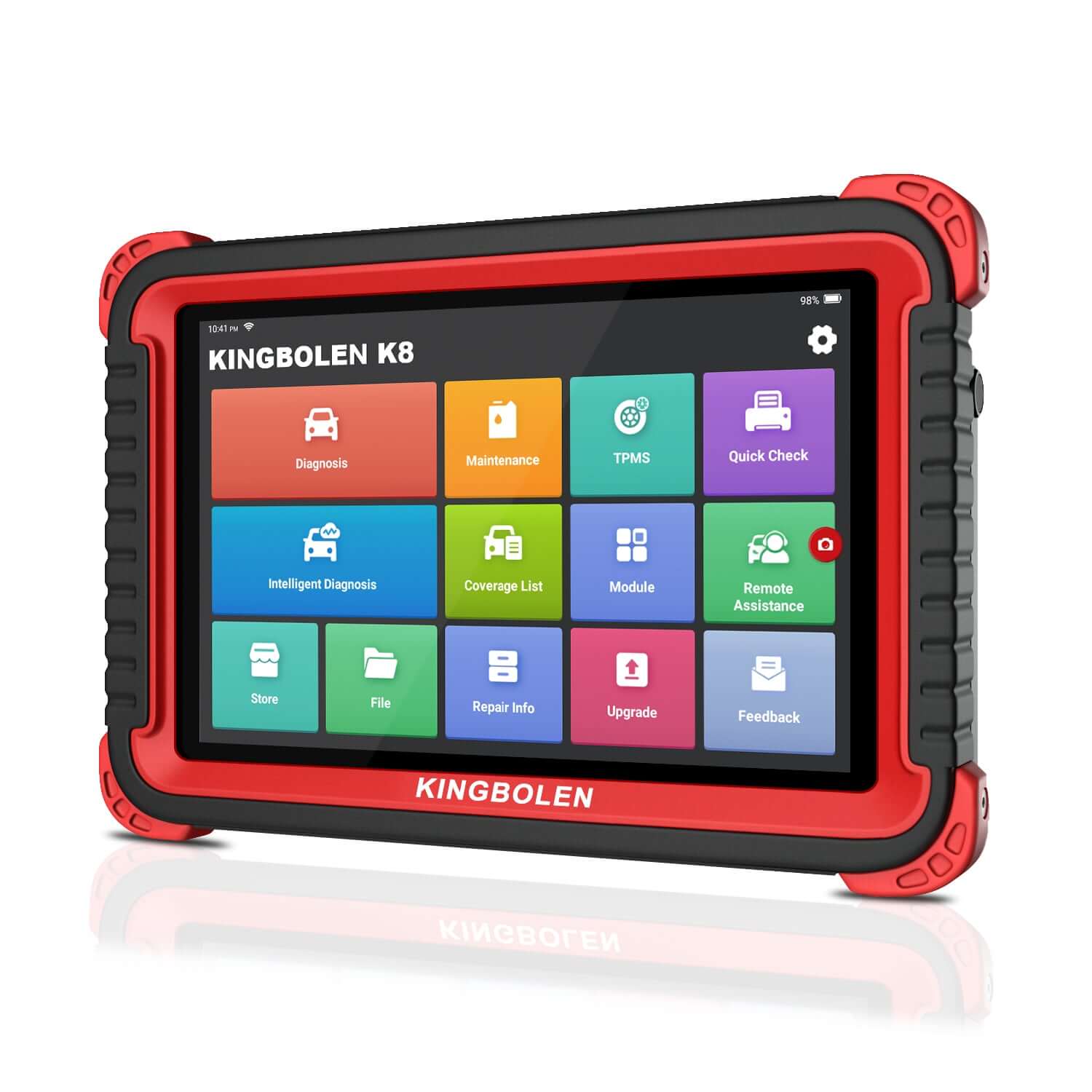 KINGBOLEN K8 Full System ECU Coding Bi-Directional OBD2 Scanner - 2 Years Free Updates - Professional Automotive Diagnostic Tool for Mechanics & DIY Car Repair