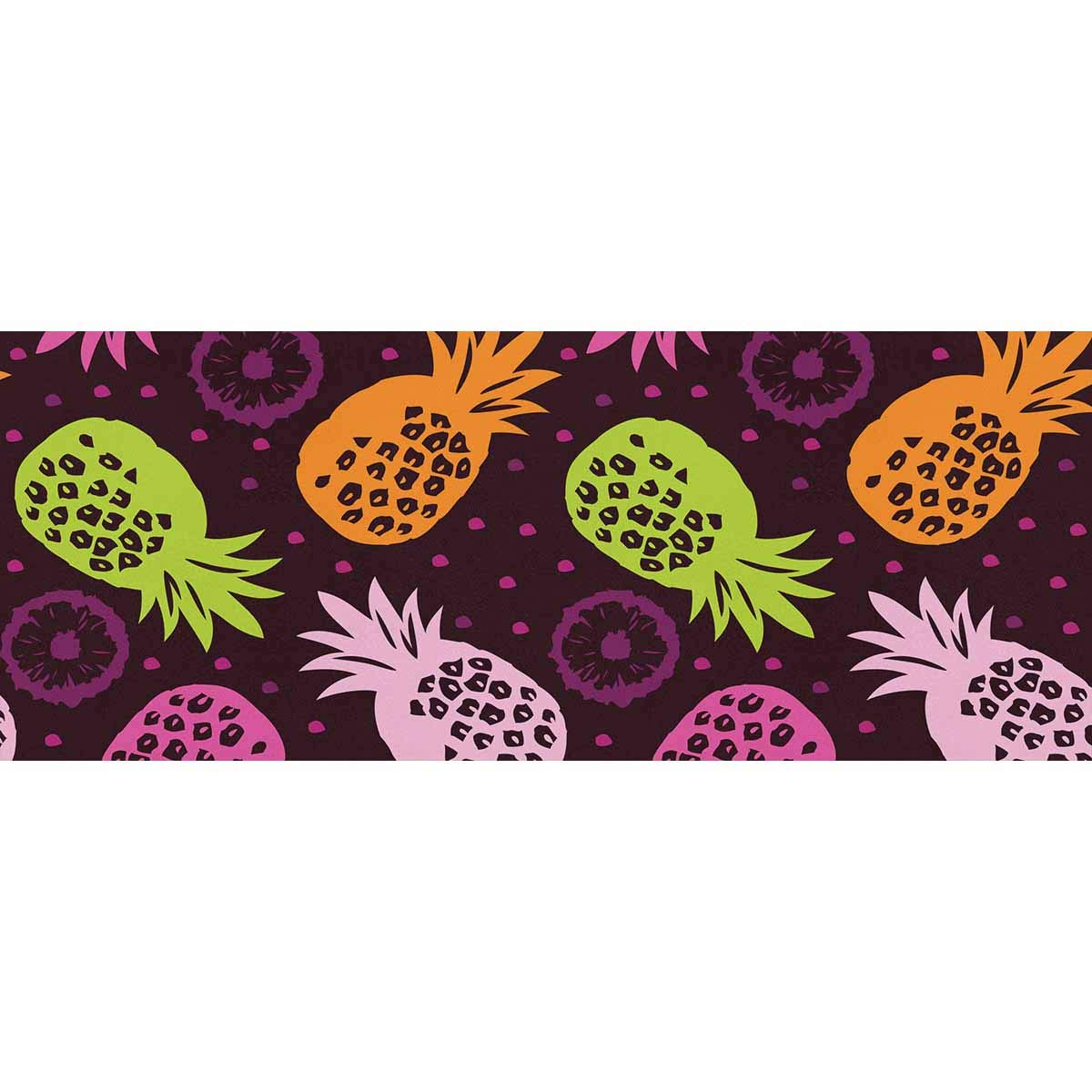 InterestPrint Colorful Pineapple Gift Wrapping Paper Rolls for Birthdays, Valentine's Day, Christmas - 3 Rolls | Perfect for Party Decorations, Present Wrapping & Holiday Crafts