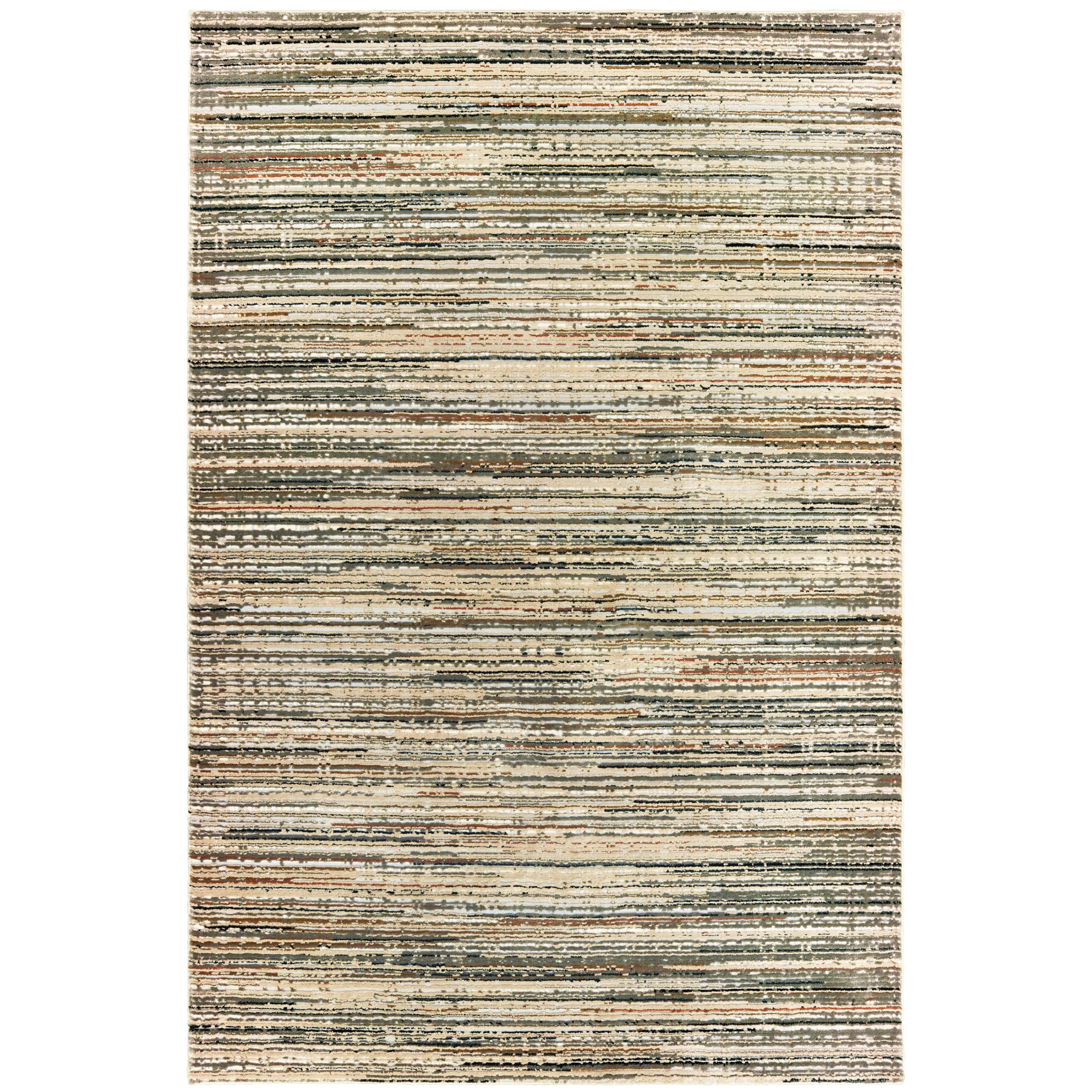 Bowen Casual Rugs 1332J - Soft Modern Area Rug for Living Room, Bedroom & Office - Non-Slip Comfortable Home Decor Carpet