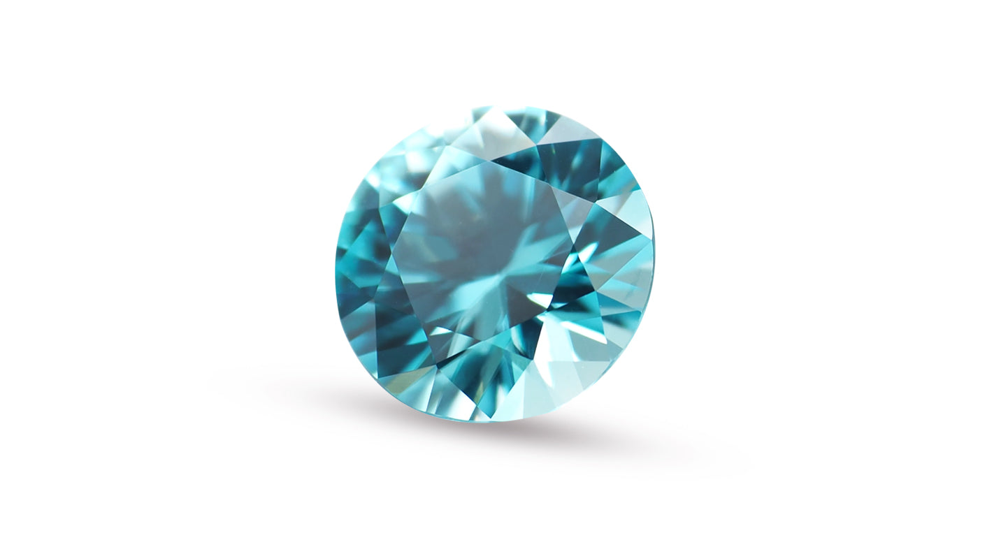 Natural Blue Zircon Gemstone 2.99 Carat - Oval Cut Loose Stone for Jewelry Making, Engagement Rings & Necklaces