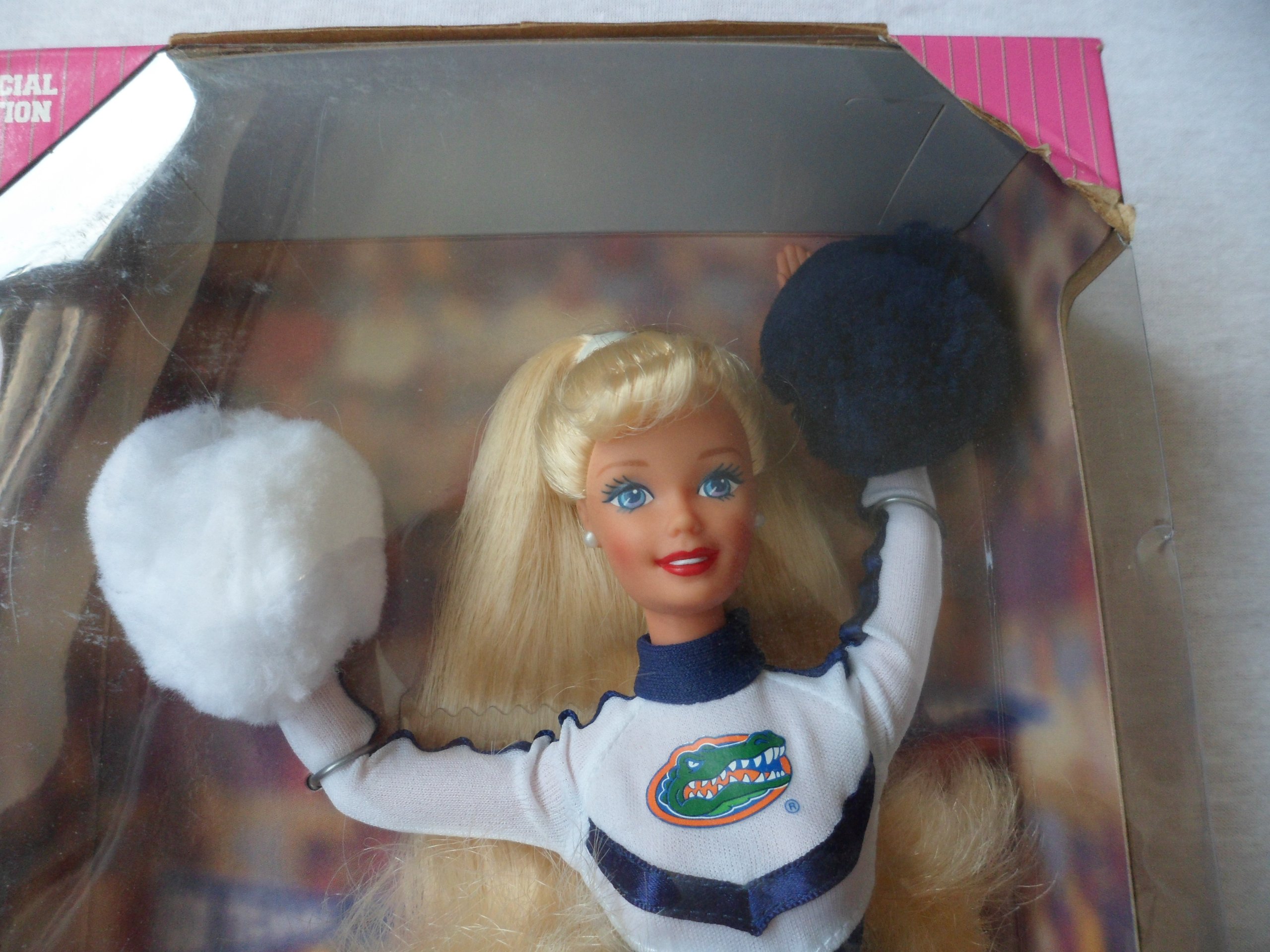 Florida University Barbie Cheerleader Doll - Official Licensed NCAA Collectible for Fans & Gifts - Perfect for Game Day, Birthday Parties & College Decor