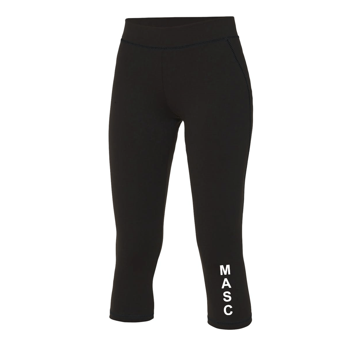 Medway A.S.C Team 3/4 Leggings - High Performance Compression Tights for Women's Soccer, Running & Training - Moisture Wicking & Breathable Workout Pants