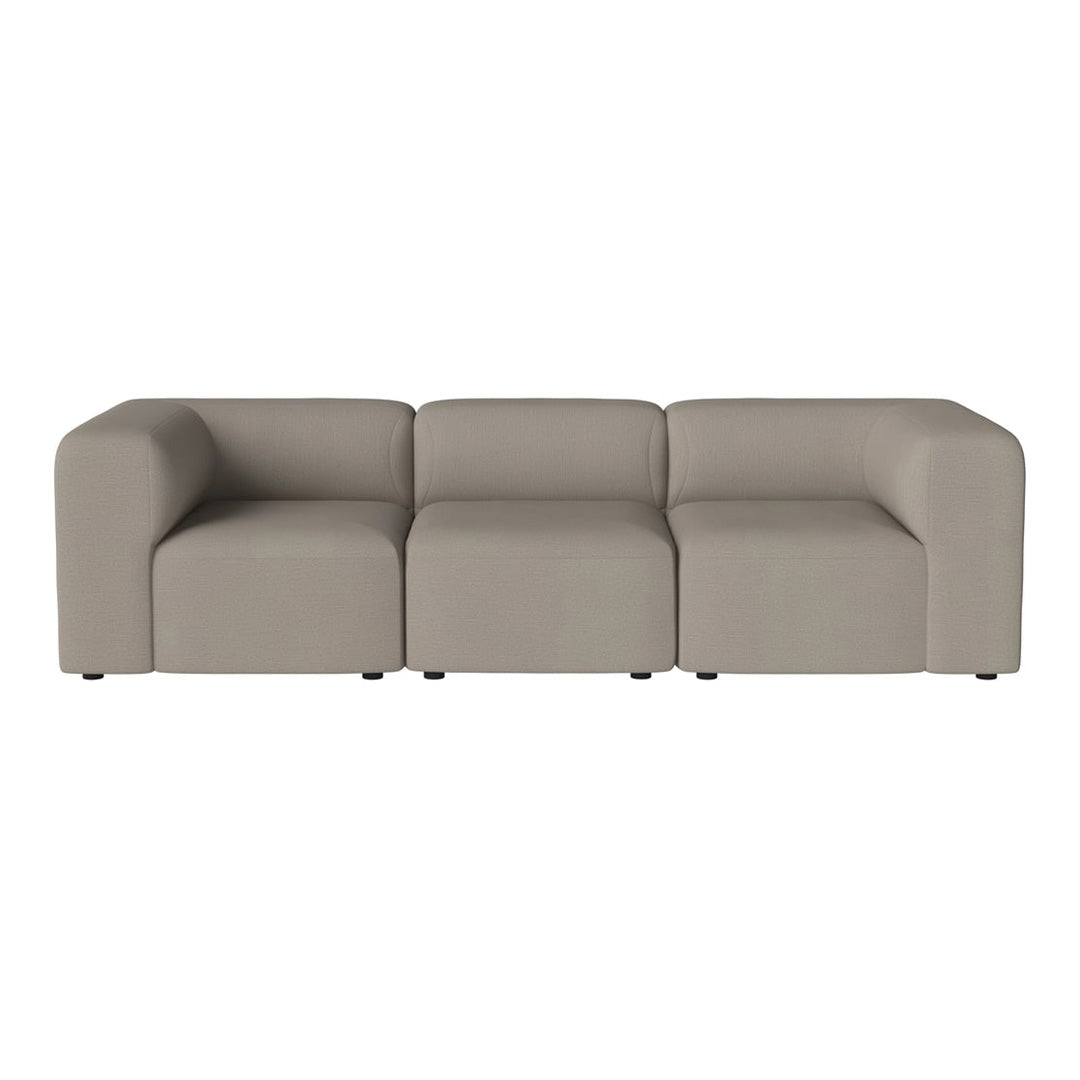 Modern 3-Seater Angle Sofa - Comfortable L-Shaped Sectional Couch for Living Room, Lounge & Small Spaces - Perfect for Apartments, Dorms & Home Theater Seating