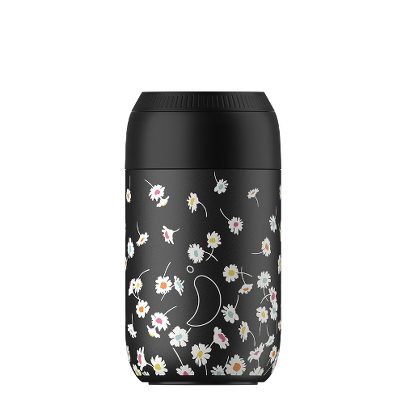 Chilly's Liberty Series 2 Insulated Coffee Cup 340ml (12oz) - Jive Abyss Blue - Leakproof Travel Mug for Hot & Cold Drinks - Perfect for Office, Commuting, and Outdoor Adventures