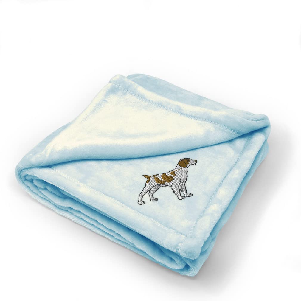 Soft Brittany Spaniel Nursery Bedding Baby Blankets for Boys & Girls - Cozy Polyester Blanket for Crib, Stroller & Playtime - Perfect Baby Shower Gift
