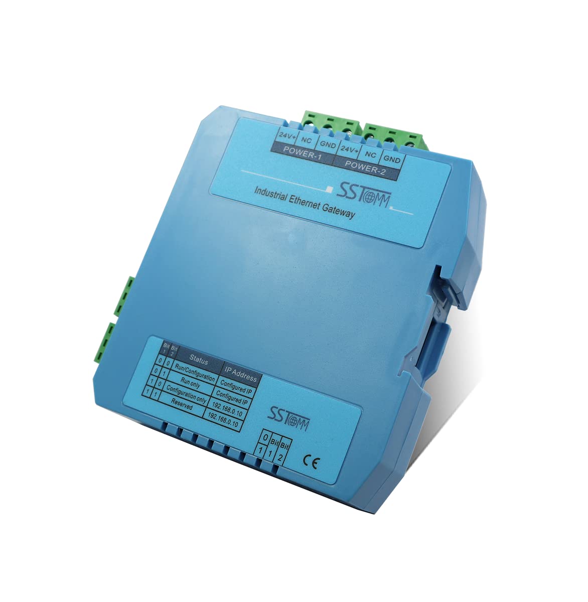 GT200-EI-2RS485 Modbus to EtherNet/IP Protocol Converter Gateway - Industrial Automation & IoT Communication Solution for PLC, SCADA, and Smart Factory Systems