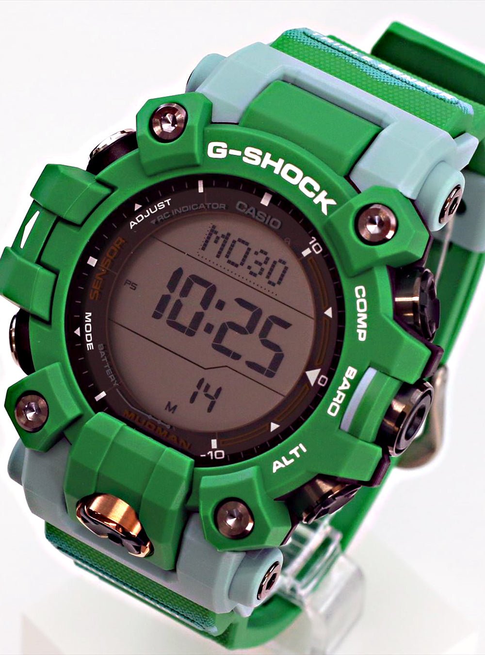CASIO G-SHOCK GW-9500KJ-3JR Mudman Limited Edition JDM - Earthwatch Collaboration, Master of G Series, Shock & Water Resistant Watch - Perfect for Outdoor Adventures, Hiking, and Extreme Sports