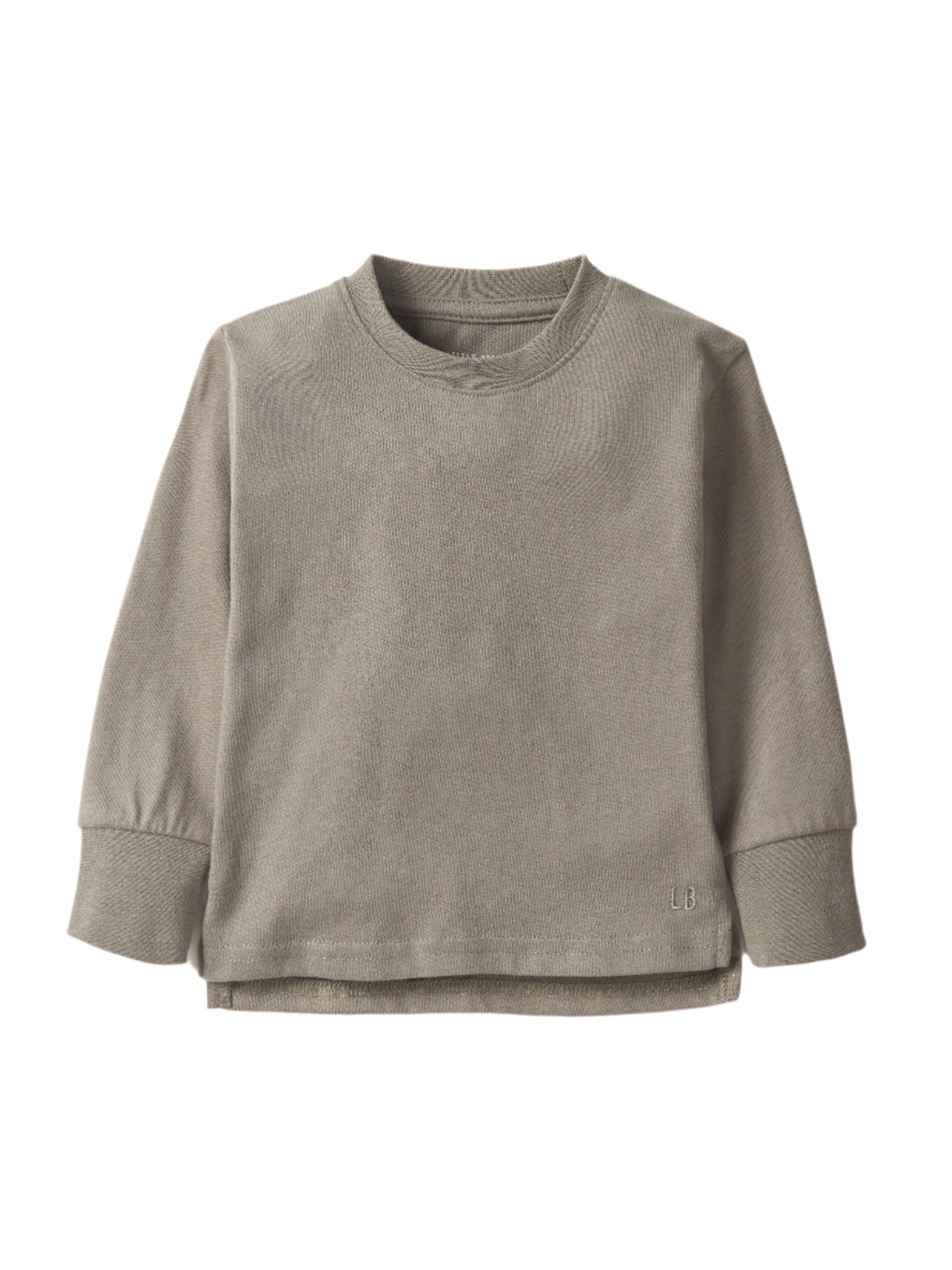 Premium Long Sleeve Casual T-Shirt for Men - Soft Cotton Crew Neck Basic Tee in Army Green | Perfect for Everyday Wear, Layering & Outdoor Activities