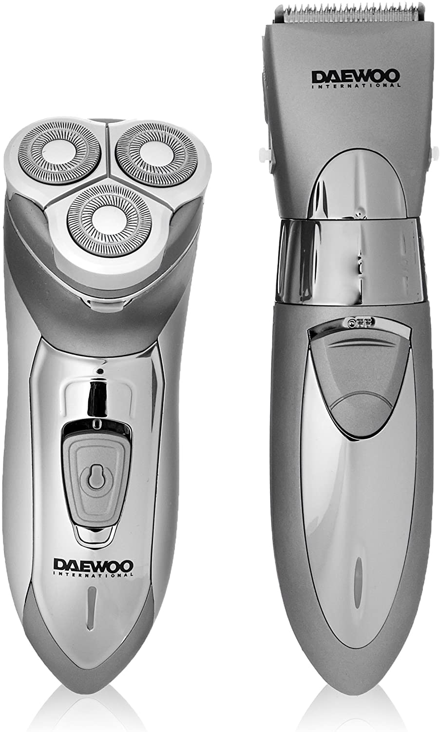 Daewoo DHC 2122 Rechargeable Electric Shaver & Hair Clipper Grooming Kit for Men - 220-240V 50/60Hz - Perfect for Travel, Home & Professional Use
