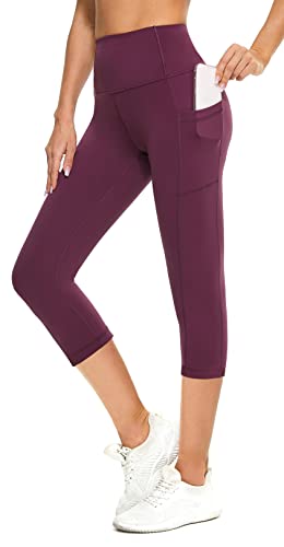 Dark Red Capri