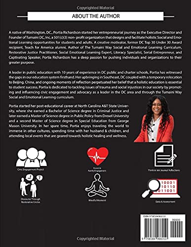 The Tumaini Way: Culturally Responsive SEL Curriculum for Middle & High School Students - Student Workbook | Social Emotional Learning Activities for Classroom & Counseling