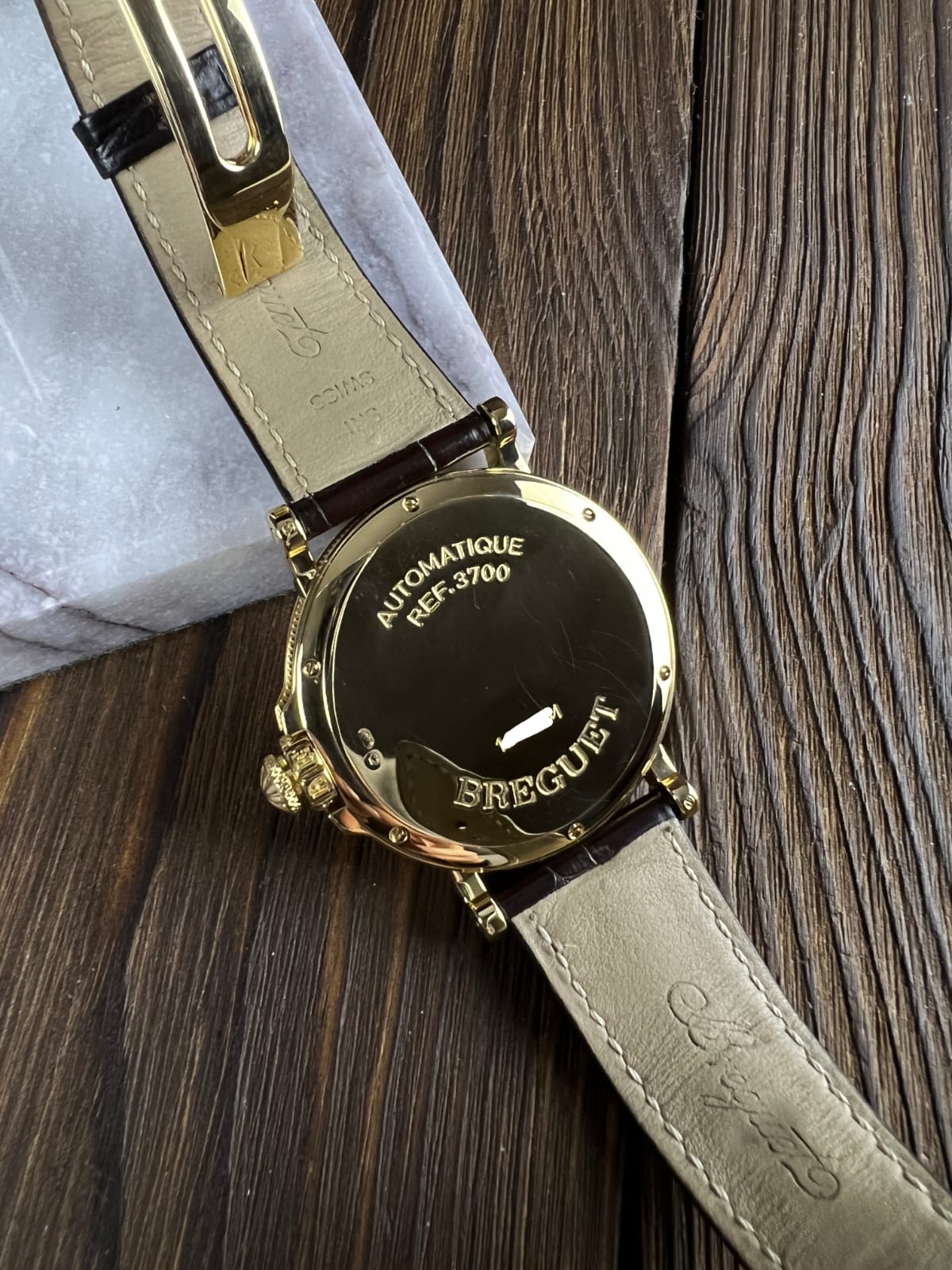Breguet Marine Hora Mundi 18K Yellow Gold Men's Watch - 24 Time Zones World Time Luxury Timepiece for Business Travelers & Global Professionals