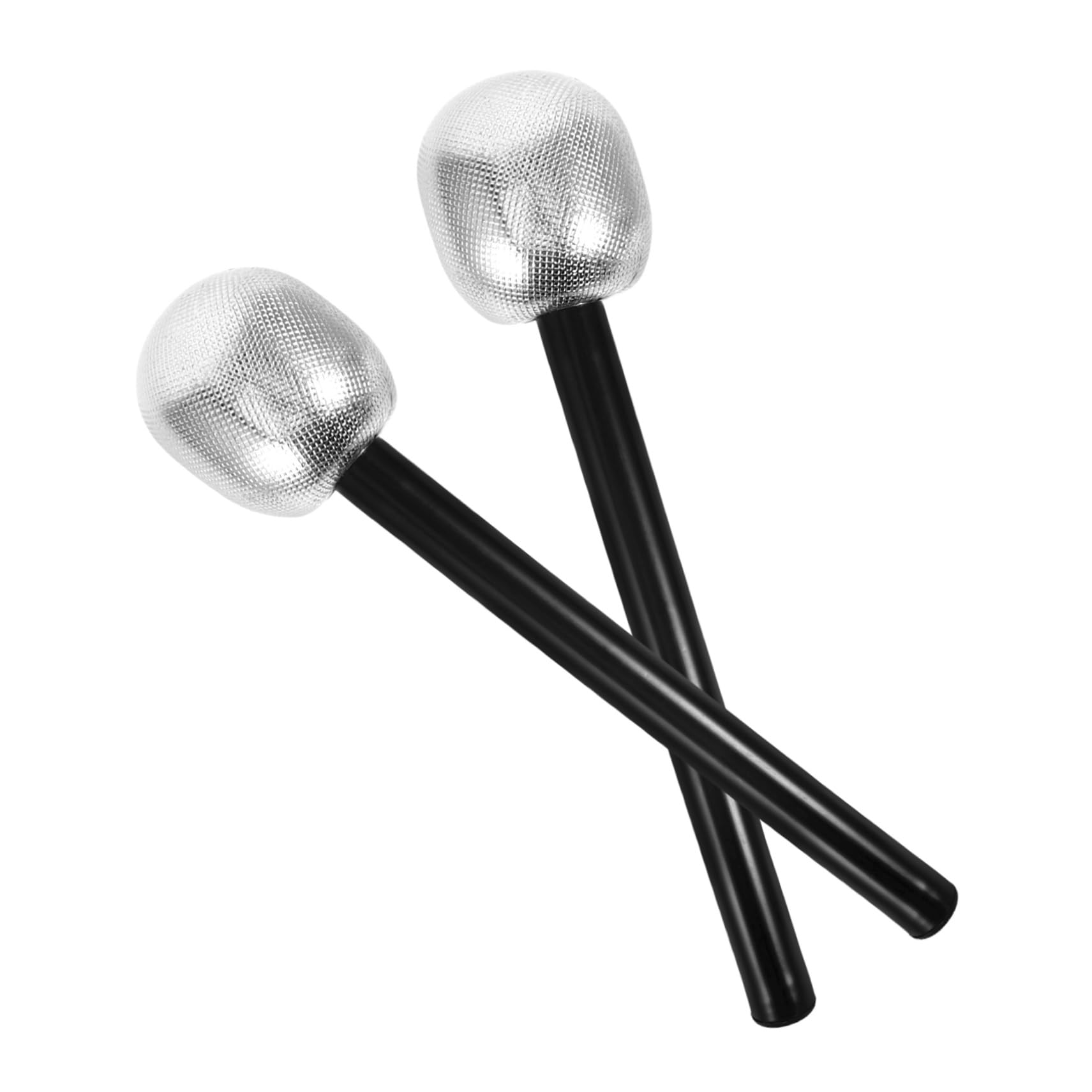 4-Piece Pretend Play Microphone Toy Set for Kids - ABS Simulation Karaoke Microphone with Stand - Perfect for Singing, Role Play, and Party Performances