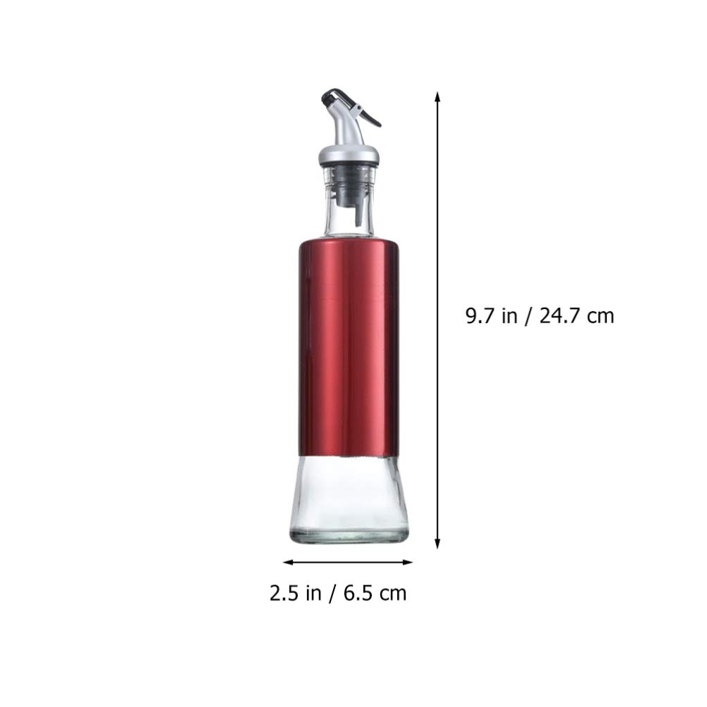 DOITOOL Stainless Steel Oil Dispenser Bottle - Kitchen Olive Oil & Vinegar Pourer with Sealing Lid - Perfect for Cooking, Salad Dressing & Baking