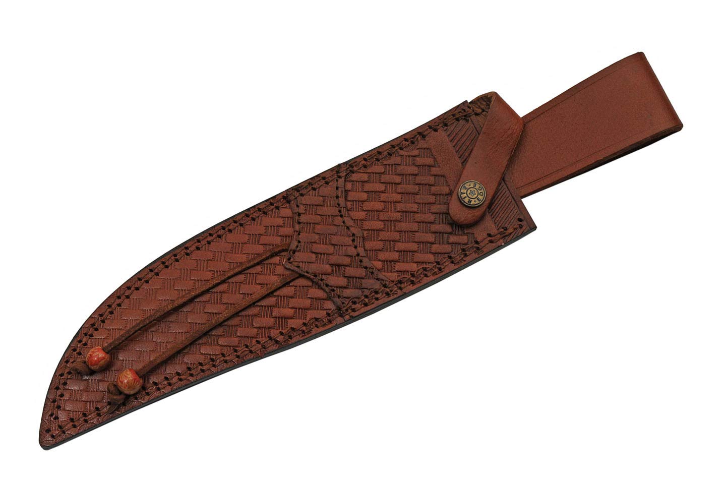 Premium Damascus Steel Exotic Bowie Knife - 15