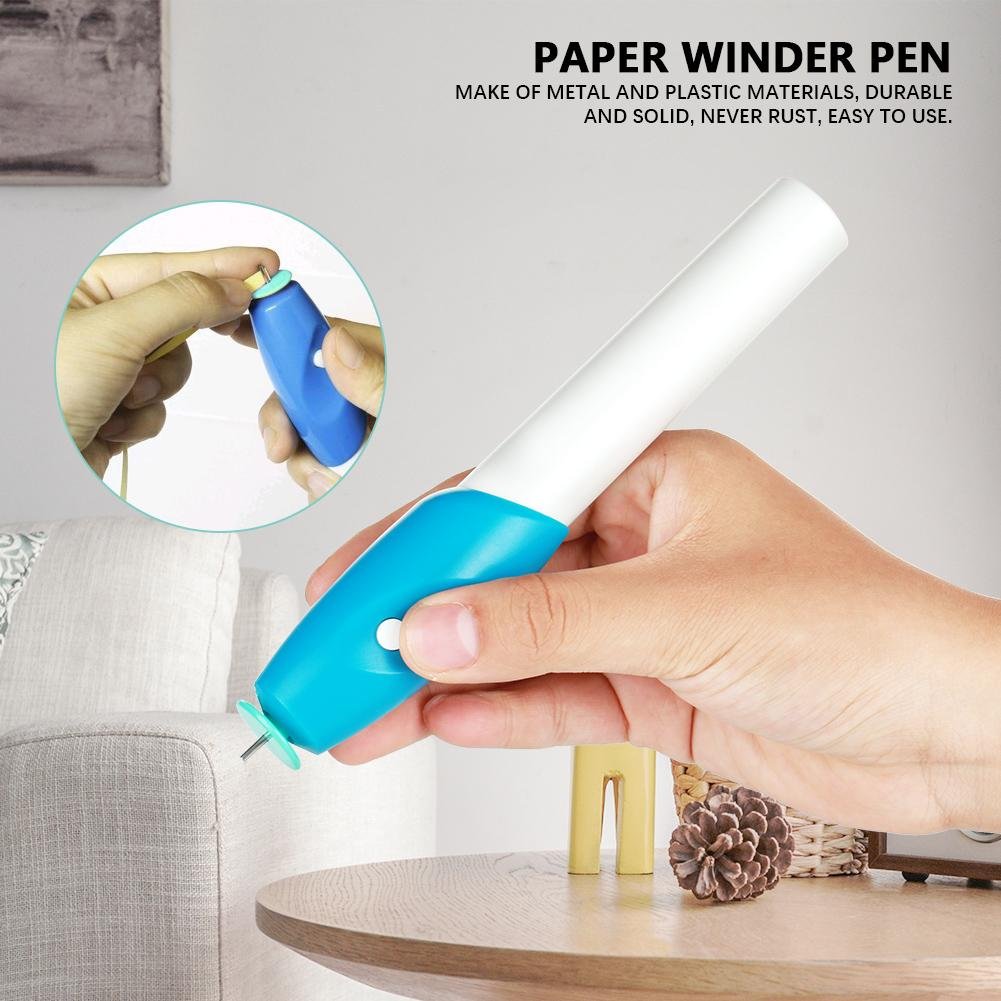 Electric Paper Quilling Pen - Automatic Paper Volume Curling Tool for DIY Crafts, Scrapbooking & Card Making | Perfect for Beginners & Professional Art Projects