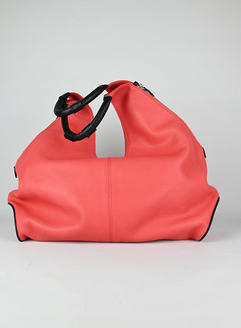 Givenchy Hobo Bag in Salmon Leather - Luxury Crossbody Handbag for Women, Perfect for Work, Travel & Evening Out