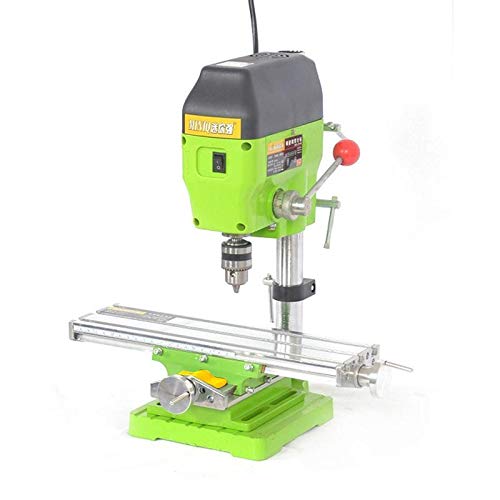 Upgraded 6330 Mini Workbench Electric Drill Stand - Precision Bench Drill Press for DIY, Milling & Installation - Vertical Cross Slide Table for Woodworking & Metalworking Projects