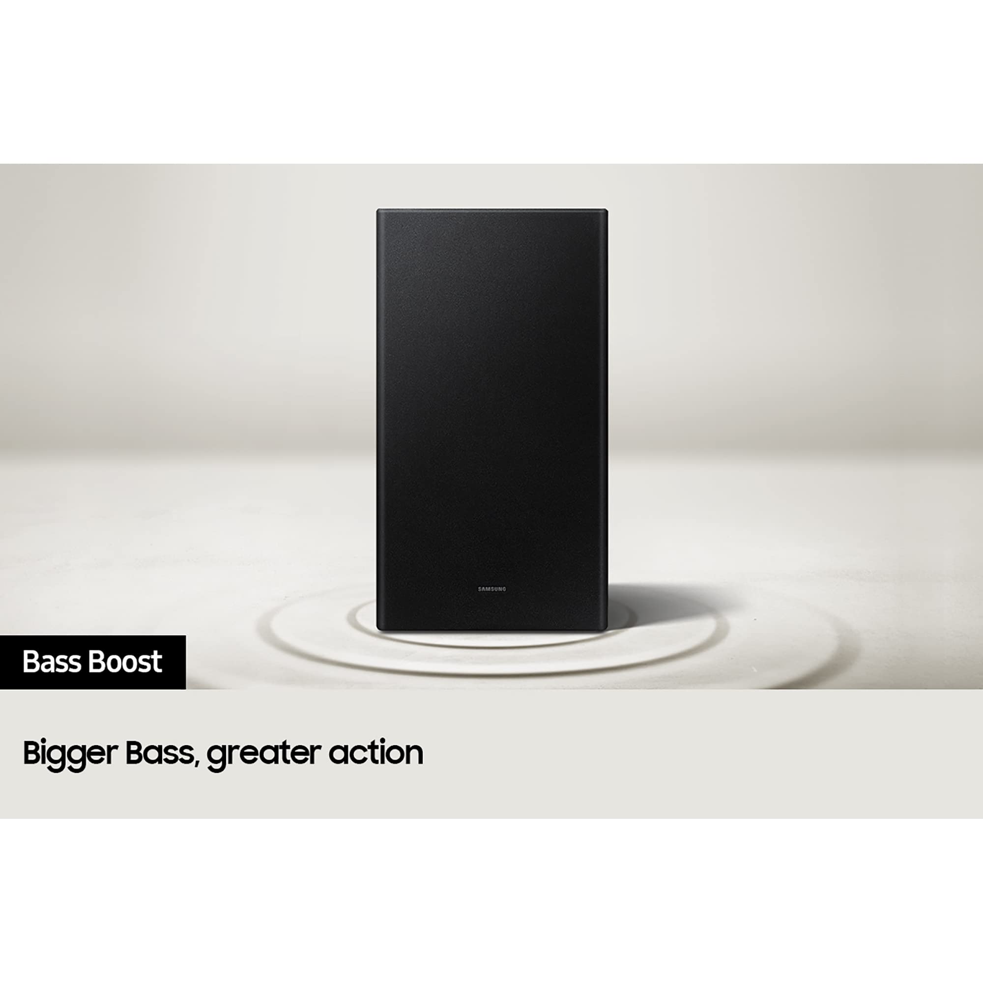 Samsung B650 Soundbar Speaker (2022) - 3.1ch Surround Sound with 7 Speakers, Virtual DTS:X, Wireless Subwoofer, Adaptive Sound Lite, Bluetooth Multiconnect & Wall Mount Kit - Perfect for Home Theater and Gaming